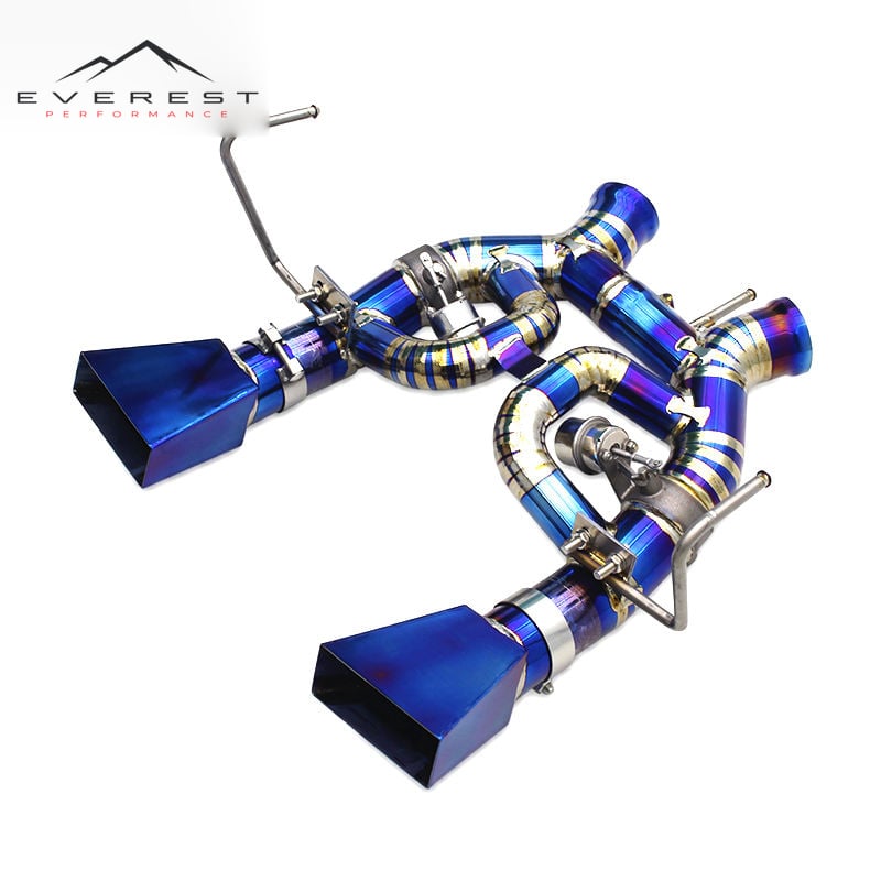 Direct Exhaust Pipes for Mclaren 650S/625C Spider/Coupe 3.8T 2014+ Luxury Car Vacuum Valve Catback