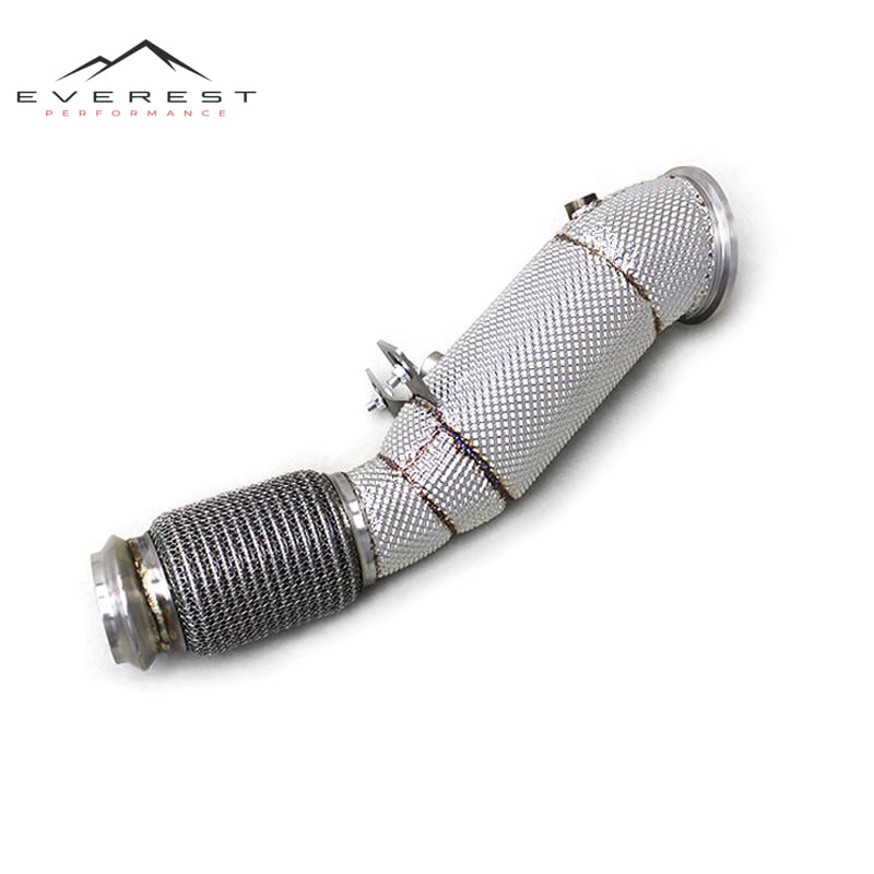 Exhaust Pipe System for BMW 325i/330i G20/G28 B48/2.0T/B58/3.0T 2020-2024 Stainless Steel Exhaust Downpipe Free Flow Pipe