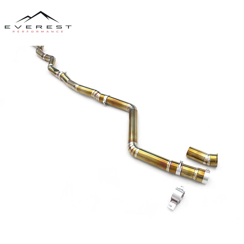 Racing Performance Titanium Catback Exhaust Pipes for Toyota Supra A90/A91 MK4/MK5 3.0T 2020-2025 Lightweight Single Pipes