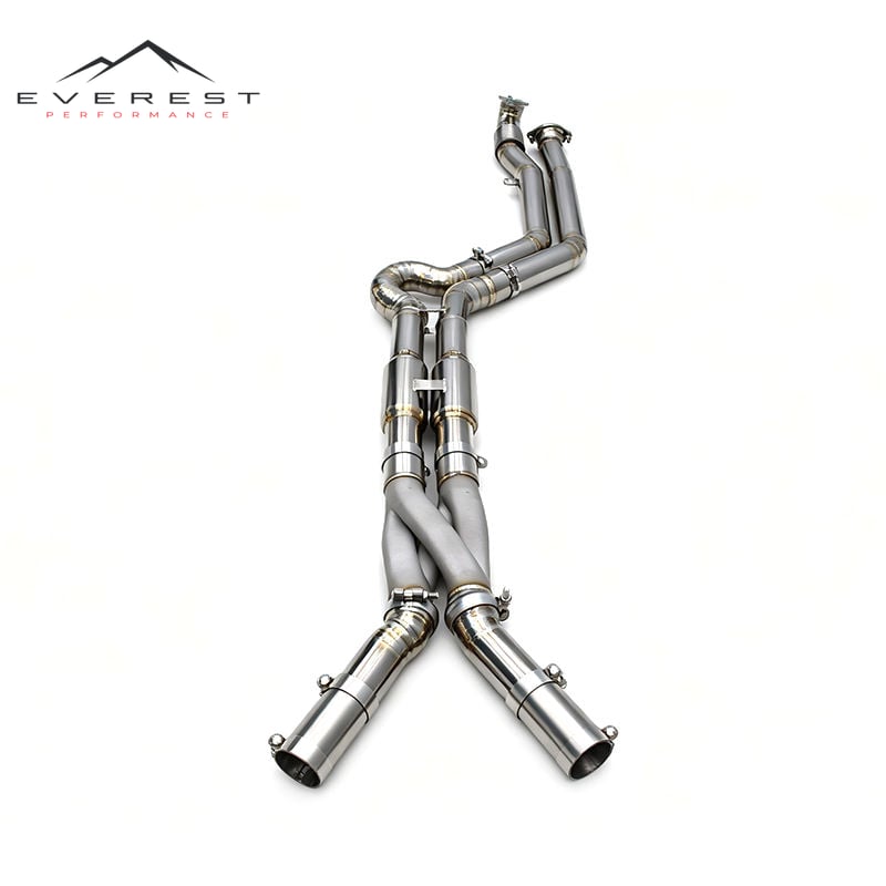 Titanium Mid Pipe With 316L 3D Priting Z Pipe for BMW M2/M3/M4 G80/G82/G87/G8X 3.0T 2021-2024 High Equal Length Mid Pipe