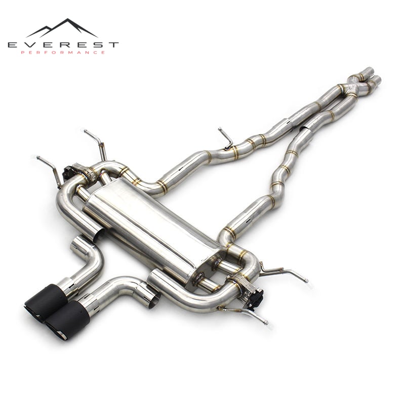 Valvetronic Exhaust System for Jaguar F-TYPE 3.0T 2017-2021 Stainless Steel Exhaust Pipes