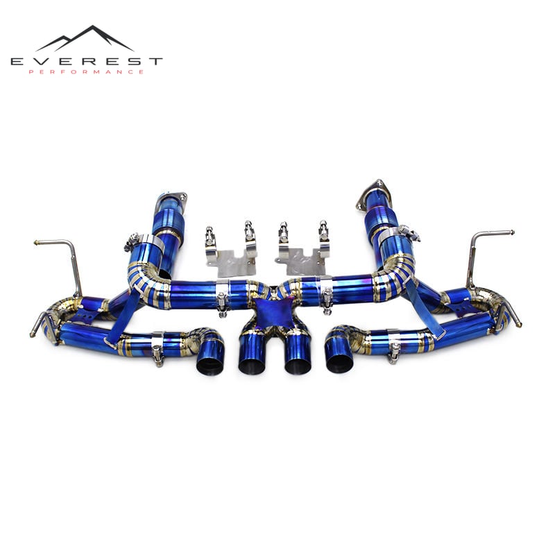 Titanium Exhaust Pipes for Chevrolet Corvette C8 Z06 2019-2025 Titanium Catback System Sport Car Exhaust Pipe