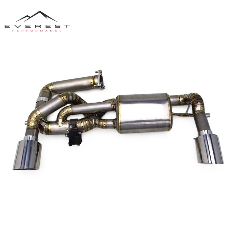 Auto Valvetronic Catback Muffler for Lotus EMIRA 3.5L 2021-2022 Axle back Escape Titanium Pipes Exhaust System