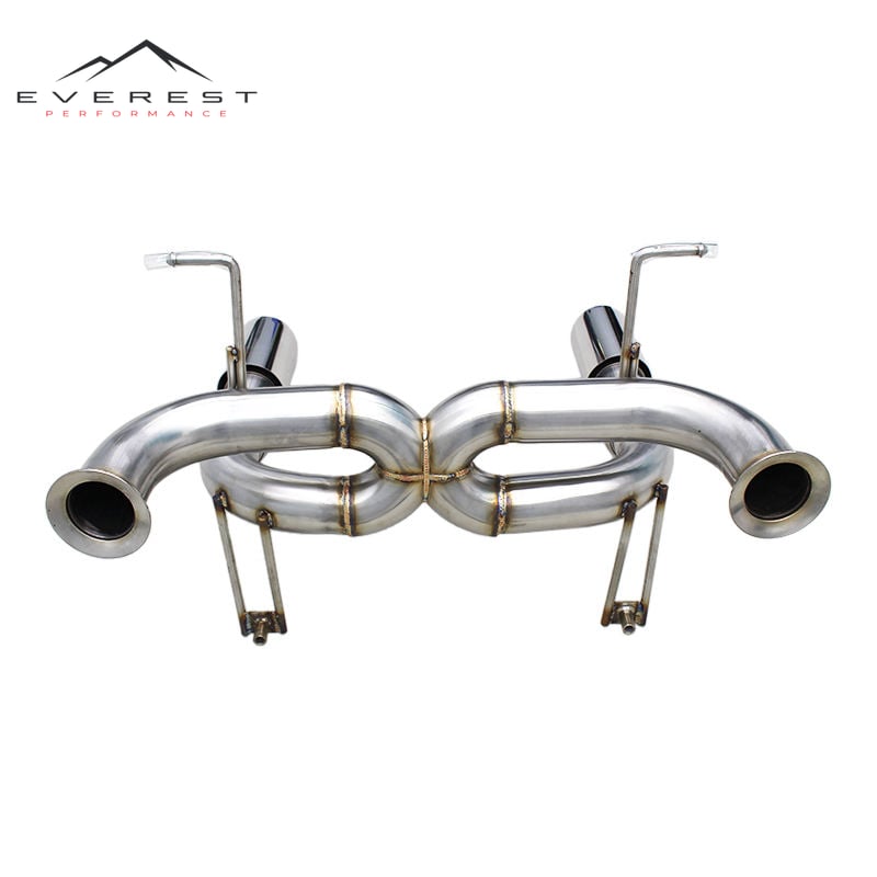 Catback Exhaust System for Lamborghini Aventador LP700 6.5L 2011-2016 Stainless Steel Chrome Silver Tips
