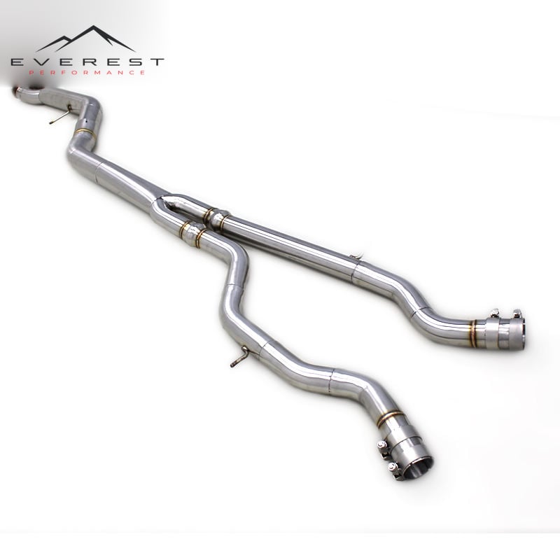Auto Direct-fit Single Midpipe for BMW M3/M4 F80/F82 3.0T 2015-2019 3.5Inch Midpipe Exhaust Pipe System