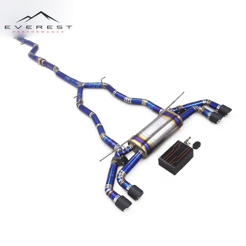 Catback Exhaust Pipes for BMW 530/530E 2.0T 2016-2024 Car Exhaust System Titanium Exhaust Pipe Muffler Escape