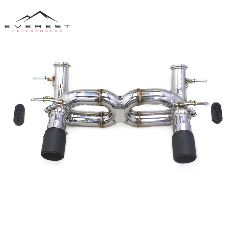 Straight Pipe Catback for Maserati MC20 3.0T 2020-2024 Escape Stainless Steel Pipe Muffler Exhaust System
