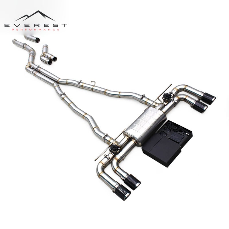 Auto Exhaust Pipes for BMW 540/540i G30/G38 3.0T B58 2018-2024 Stainless Steel Catback Muffler Valvetronic