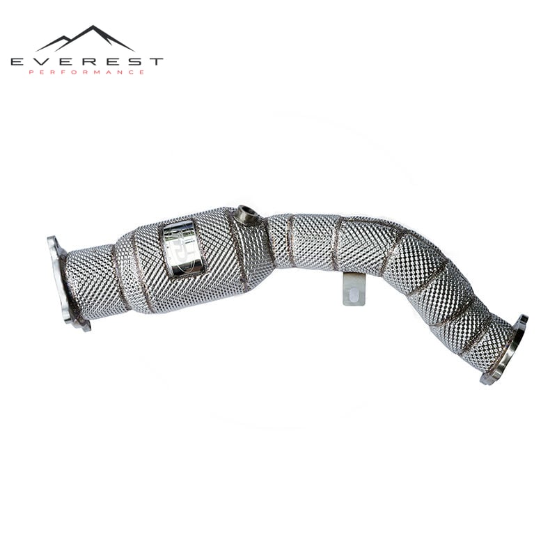 Exhaust Downpipe for AUDI A4 A5 B8 1.8T 2.0T 2008-2017 Stainless Steel High Flow Downpipe Car Exhaust System