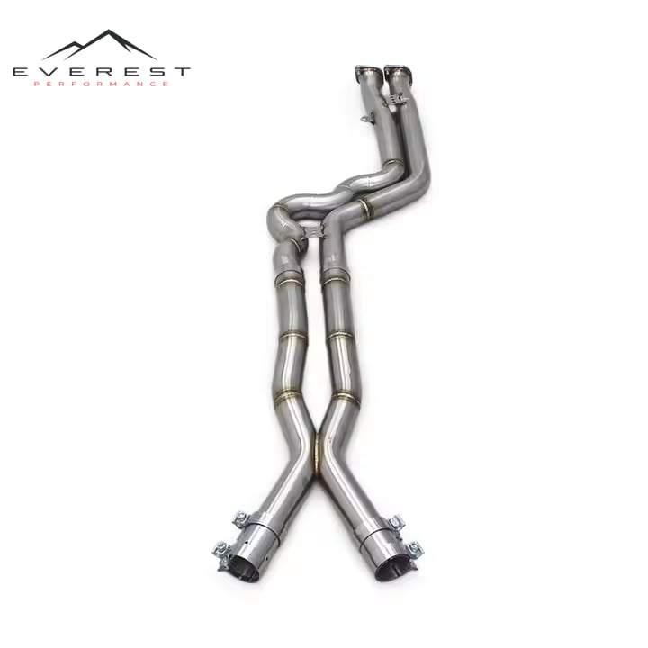Stainless Steel Exhaust Mid-Pipe For BMW X3M/X4M F97/F98 3.0T (2019-2023)