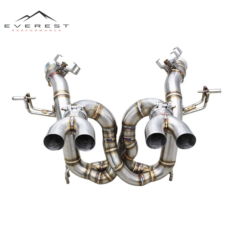Auto Super Fast SS304 Z Pipe Exhaust Catback for Lamborghini Revuelto 6.5L V12 2023-2025 Enhanced Sound Valve Exhaust System