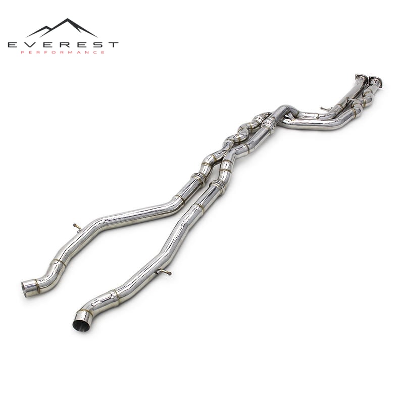 Stainless Steel Equal Length Midpipe for BMW M3 M4 F80 F82 F83 S55 3.0T 2014-2019 Auto Exhaust Pipe Modified Sound
