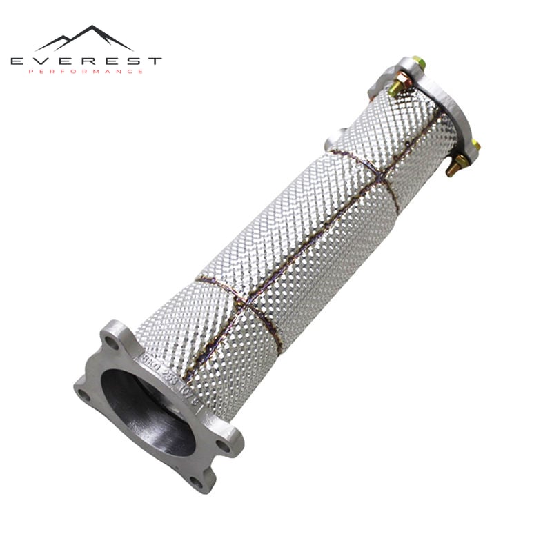Exhaust Header Downpipe for Audi A6 A7 C7 2.0T 2012-2018 Stainless Steel Exhaust Pipe