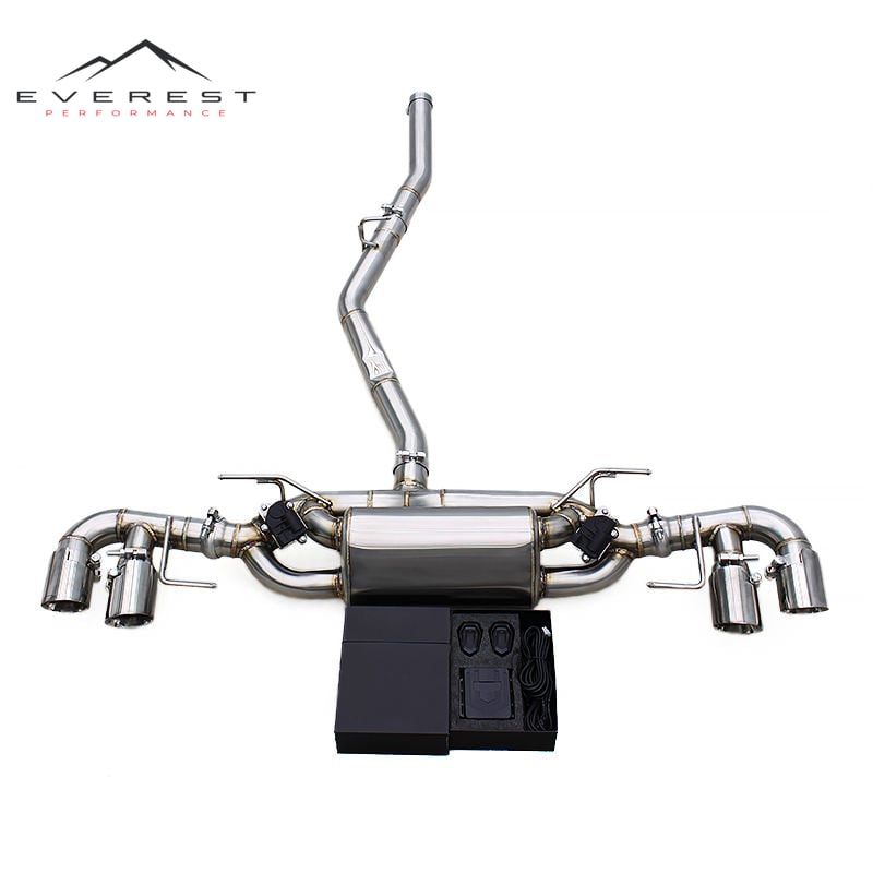 SS304 Exhaust Pipe System for Maserati Grecale 2.0T 2023+ an Electronic Valve Catback Exhaust with an Independent Controller