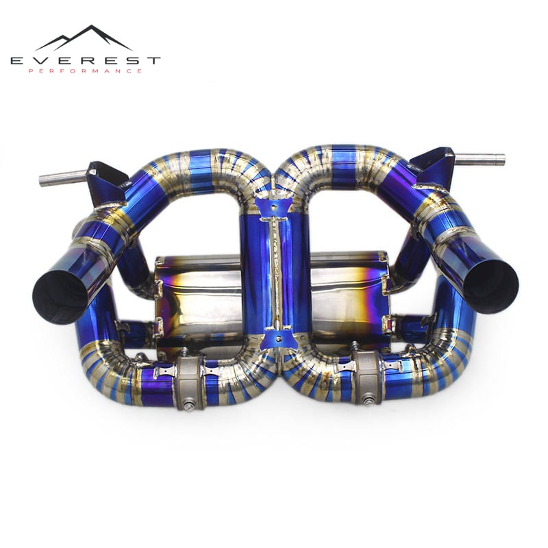Race Sport Catback System for Lamborghini Aventador SVJ/Ultimae LP780/LP 780-4 2021+ Titanium Muffler Pipe Valved Rear Section