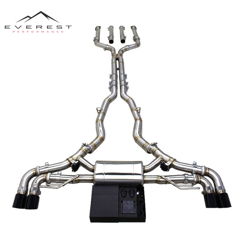 Auto Stainless Steel Catback Exhaust for BMW X5 M50i X6 M60i 4.4TT(2019-2024) Valvetronic Performance Exhaust Pipe System