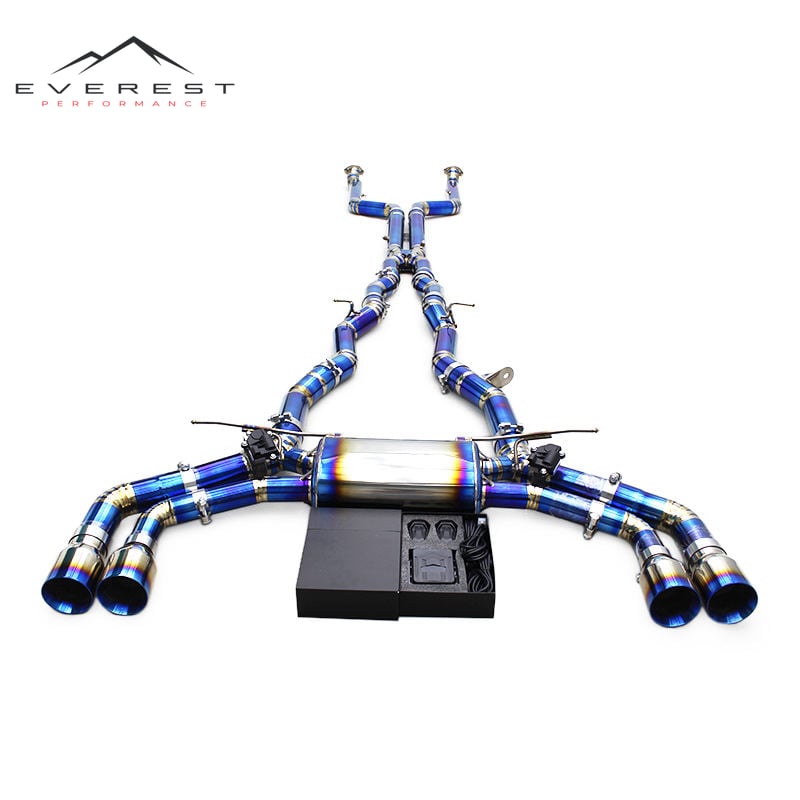 Valvetronic Catback for BMW M5/M6 G90/G99 LCI 4.4T 2024-2025 Titanium Muffler Exhaust Pipe