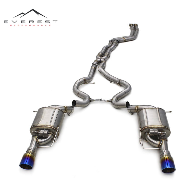 Valve Catback Exhaust for BMW 335/335i E90/E92/E93 N54 3.0T 2009-2013 X Pipes Stainless Steel Muffler Pipes