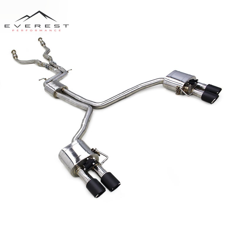 Catback Exhaust System for Audi S4/S5 B8.5 3.0T 2013-2018 Racing Car Stainless Steel Muffler Pipe Valved Exhaust System