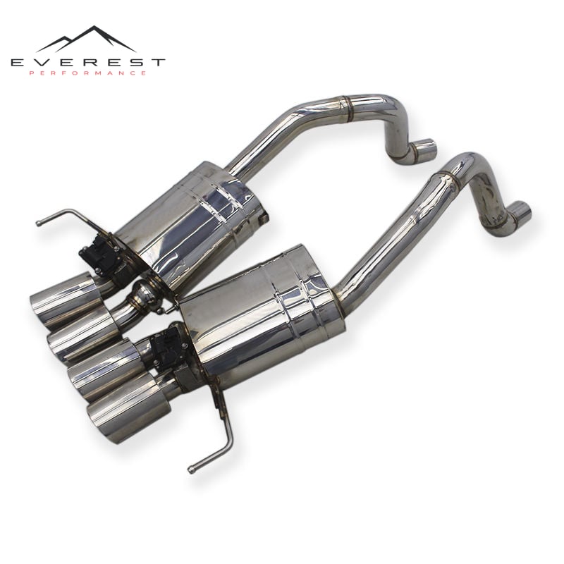 Exhaust Axle Rear Pipe for Chevrolet Corvette C7 6.2L 2014-2019 Stainless Steel Exhaust Pipe with Valvetronic Control System