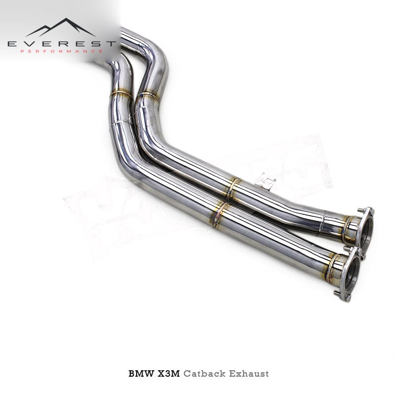 SS304L Exhaust Pipe System for BMW X3M/X4M F97/F98 3.0T 2019-2022 High Quality Electronic Valve Tape Controller Catback Exhaust