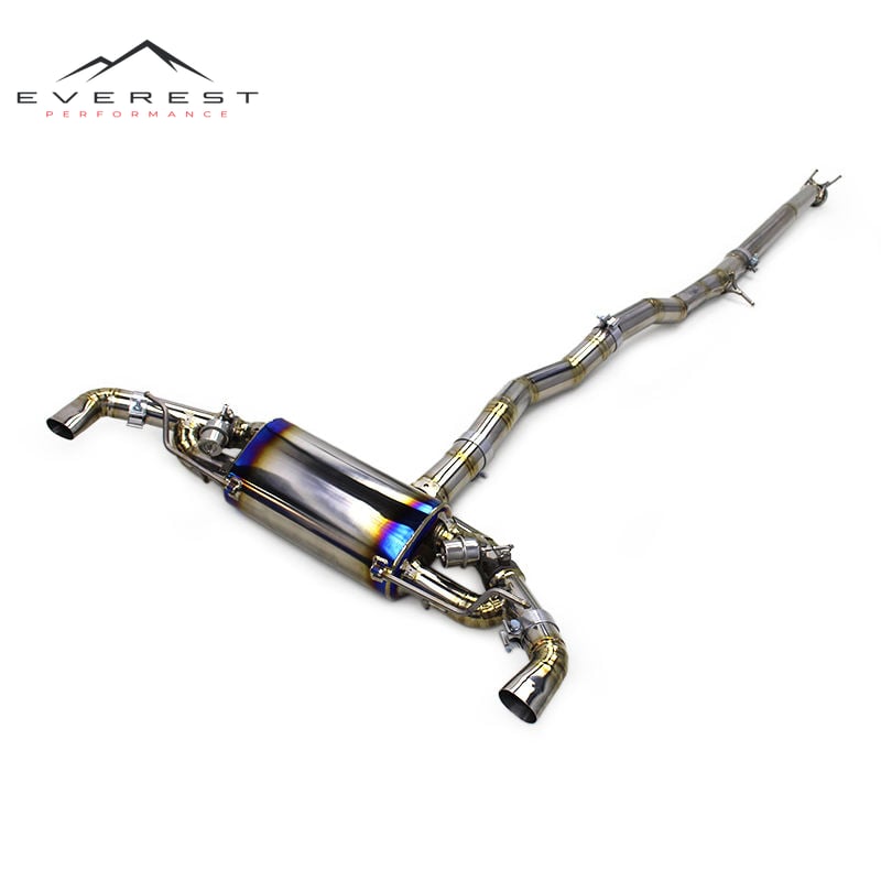 Catback Titanium Exhaust Pipes for Mercedes-Benz A45 AMG W176 2.0T 2013- 2019 Racing Car Vacuum Valve Muffler Exhaust System
