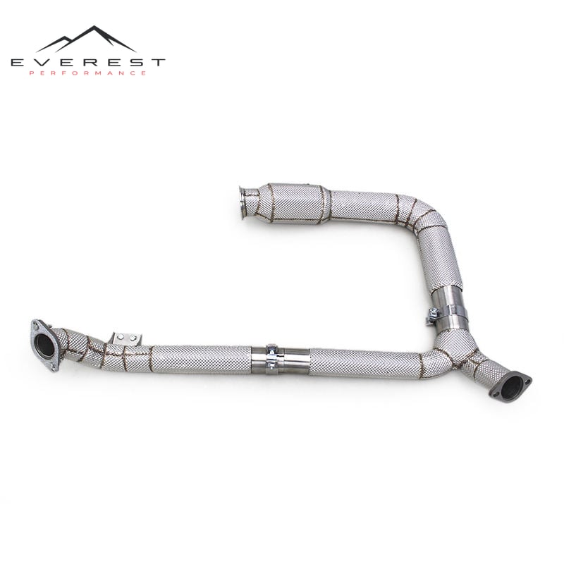 SUS304 Exhaust Downpipe for Porsche 718 2.0T 2016-2023 Cell Downpipe