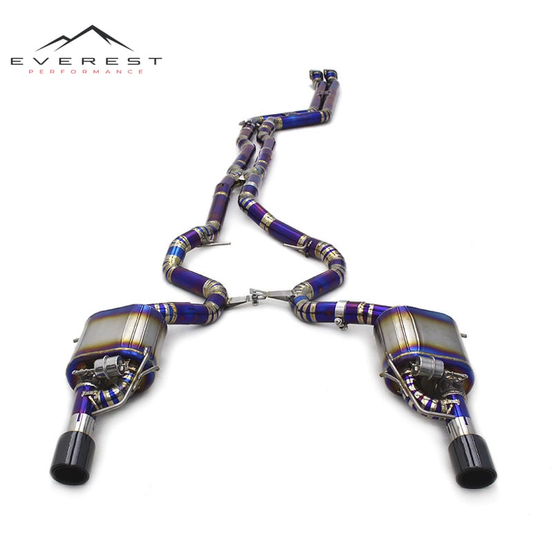 Titanium Catback for BMW 335i 3.0T E90 E92 N54 N55 2007-2015 Titanium Pipe Exhaust Automotive Exhaust Control Valve