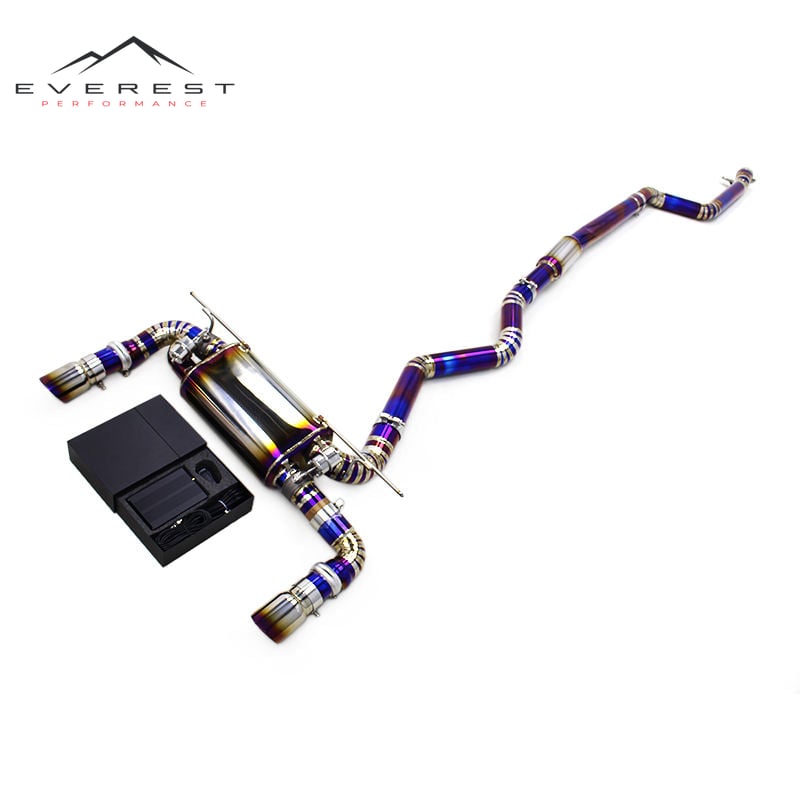 Custom Catback Exhaust for BMW 340/340i/440/440i 3.0T 2016-2023 Lightweight Titanium Pipe Muffler Valvetronic Exhaust System