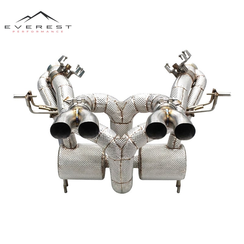 Catback Exhaust for Lamborghini Revuelto 6.5L V12 2023-2025 Stainless Steel Car Exhaust Valve Control