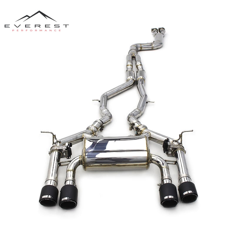 SUS304 Catback Exhaust for BMW M3/M4 F80/F82/F83/S55 3.0T 2014-2019 Escape Exhaust Muffler Racing Car Exhaust System