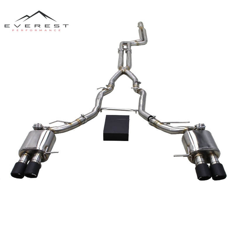 Race Muffler for BMW 640/640i Gran Coupe N55 F06 3.0T 2012-2018 X Deep Active Sound Exhaust Stainless Steel Exhaust System