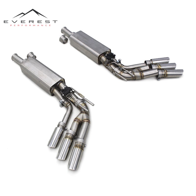 Valvetronic Catback Muffler for Mercedes-Benz G63 W464 4.0T Stainless Steel Enhanced Power Exhaust Pipes