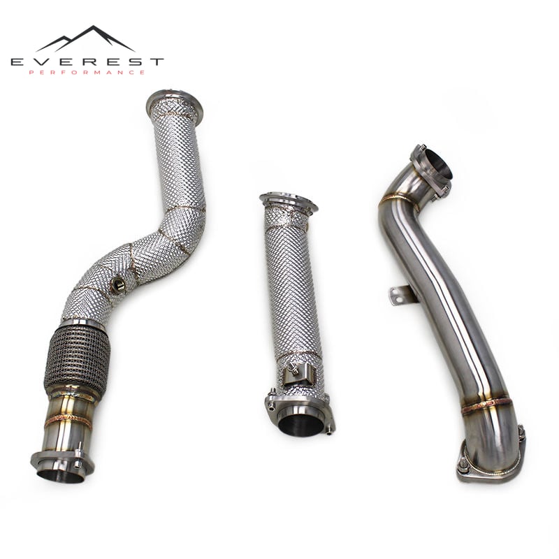 Heat Shield Exhaust Pipe for BMW M3/M4 G82 G80 G8X 3.0T 2019-2022 Stainless Steel Exhaust Header System