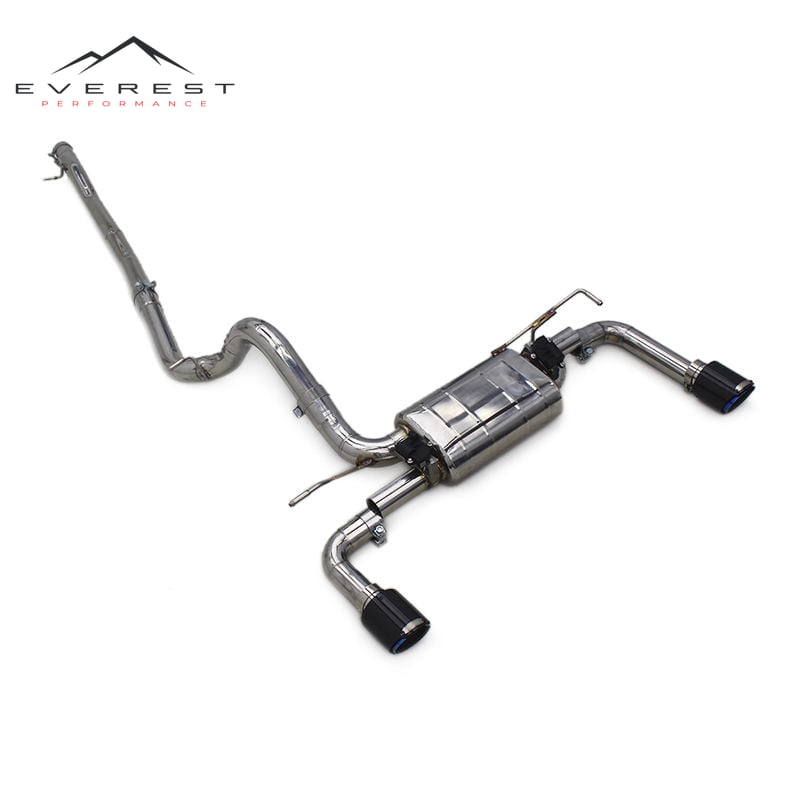Valvetronic Exhaust System for Jeep Wrangler 2.0T 2021-2023 Performance Catback Exhaust Muffler Stainless Steel Pipe Escape