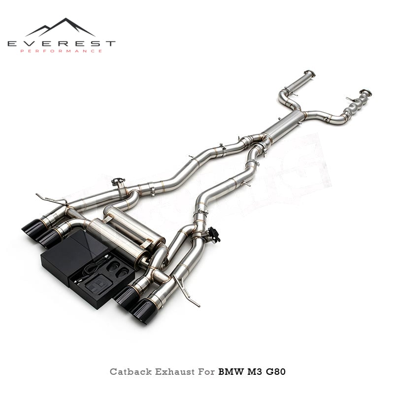 Valvetronic Catback Muffler Pipe for BMW M2/ M3/M4 G87/G80/G82 3.0T 2021-2026 Stainless Steel Valvetronic Exhaust Pipe