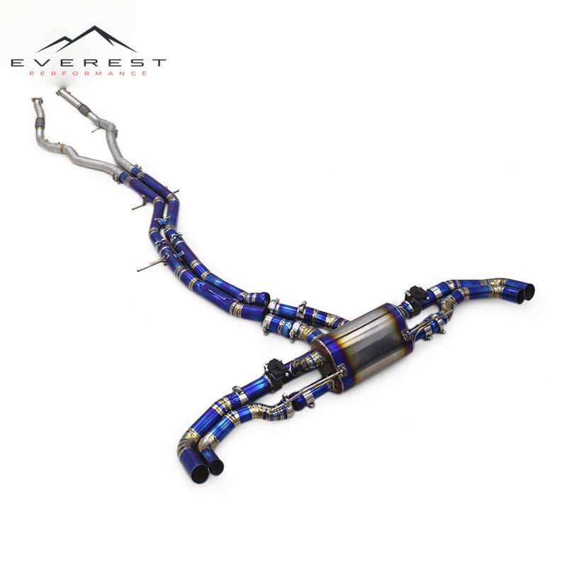 Performance Catback Exhaust for Audi RS Q8/RSQ8/Q8 2019-2023 Valve Exhaust Muffler Titanium Exhaust Pipe