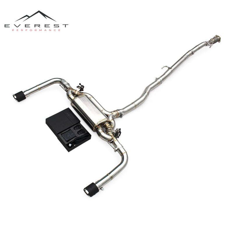 SUS304 Pipes Catback Exhaust for Mercedes-Benz CLA35 AMG W118 2.0T 2020-2025 Active Sound Exhaust System with Control