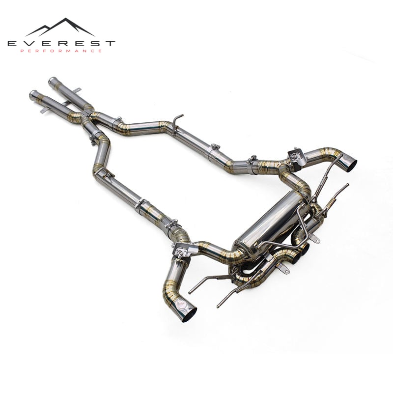 Exhaust Pipe System for Mercedes-Benz AMG GTR/GT R C190 4.0T 2019-2023 Racing Catback Exhaust Pipes Titanium Muffler