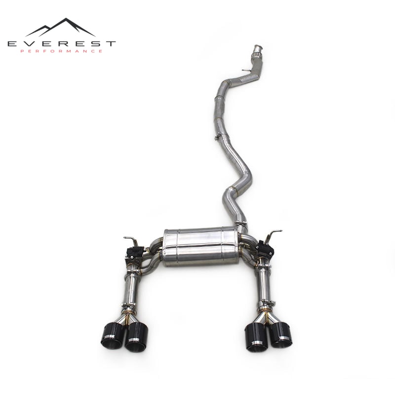 Racing Performance Valvetronic Catback for BMW 335 335i N54 N55 F30 3.0T 2012-2016 Muffler Exhaust Pipes With Remote Control