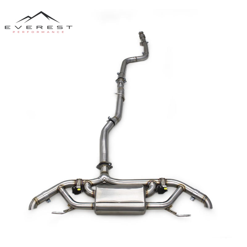 Stainless Steel Catback for Mercedes-Benz GLC200 2.0T 2017-2019 Valvetronic Muffler Exhaust System With Remote Control
