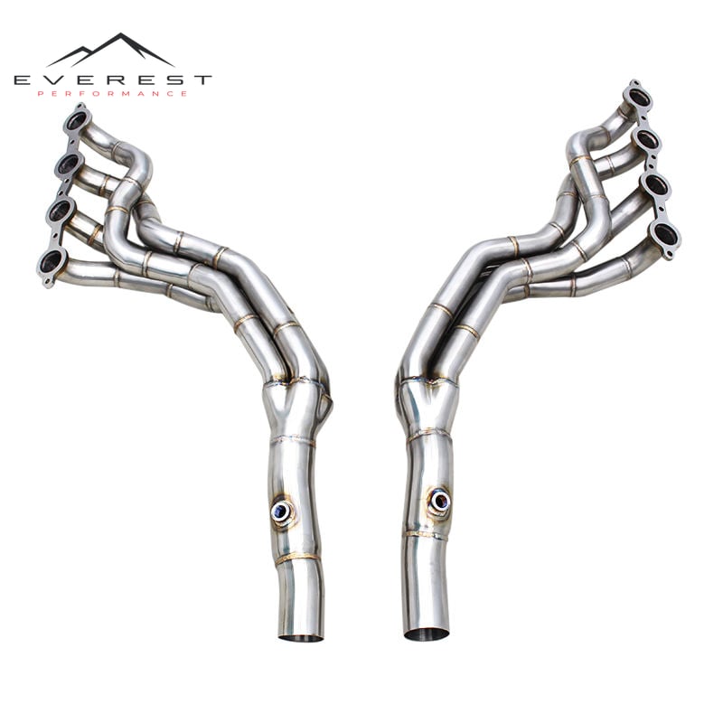Race Equal Length Manifold Header for Chevrolet Camaro ZL1 V8 6.2L 2010-2015 Custom Stainless Steel Long Tube Exhaust Pipe
