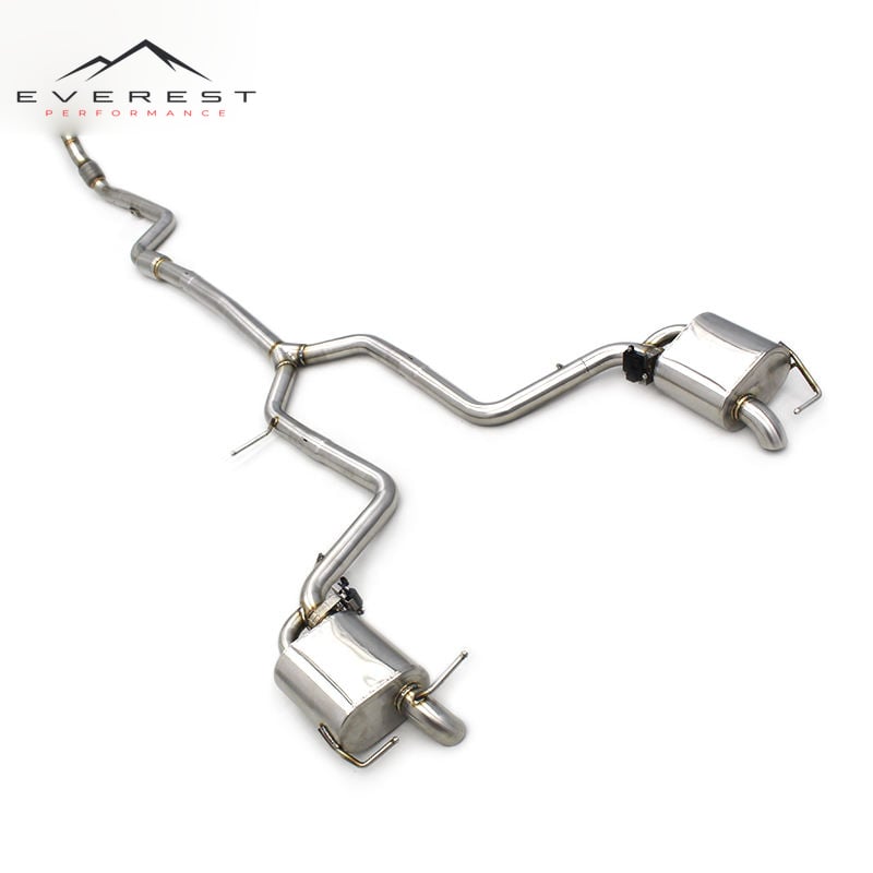 Stainless Steel Exhaust Pipes Catback Exhaust System for Mercedes-Benz C200/C250/C260 W206 1.5T 2023 Escape Muffler Exhaust