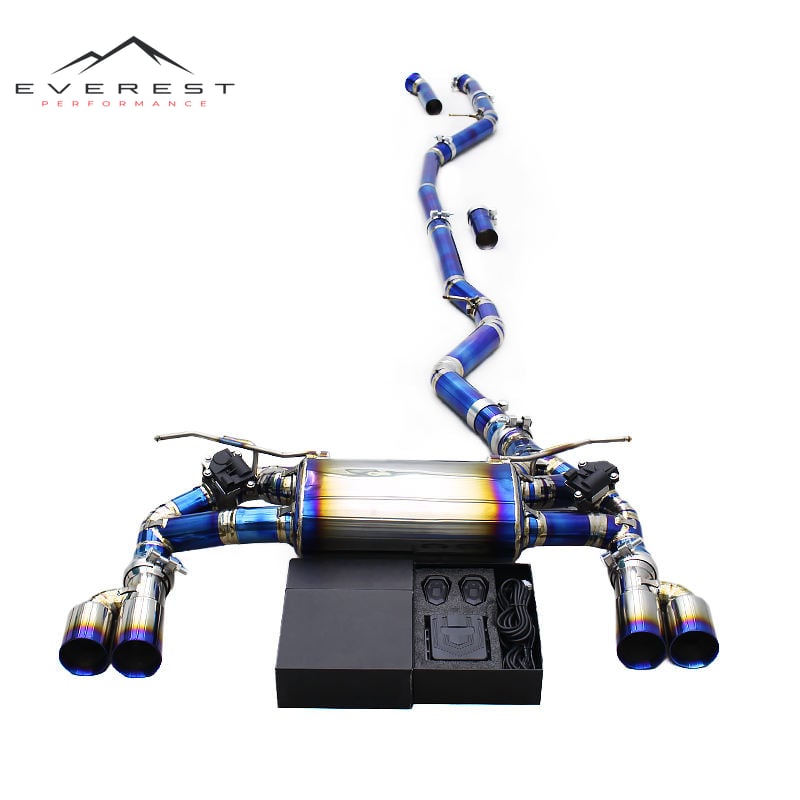 Titanium Exhaust Pipe System for BMW 320i/328i/330i F30/F35 N20/B48 2.0T 2012-2020 Electronic Valve with Remote Controller