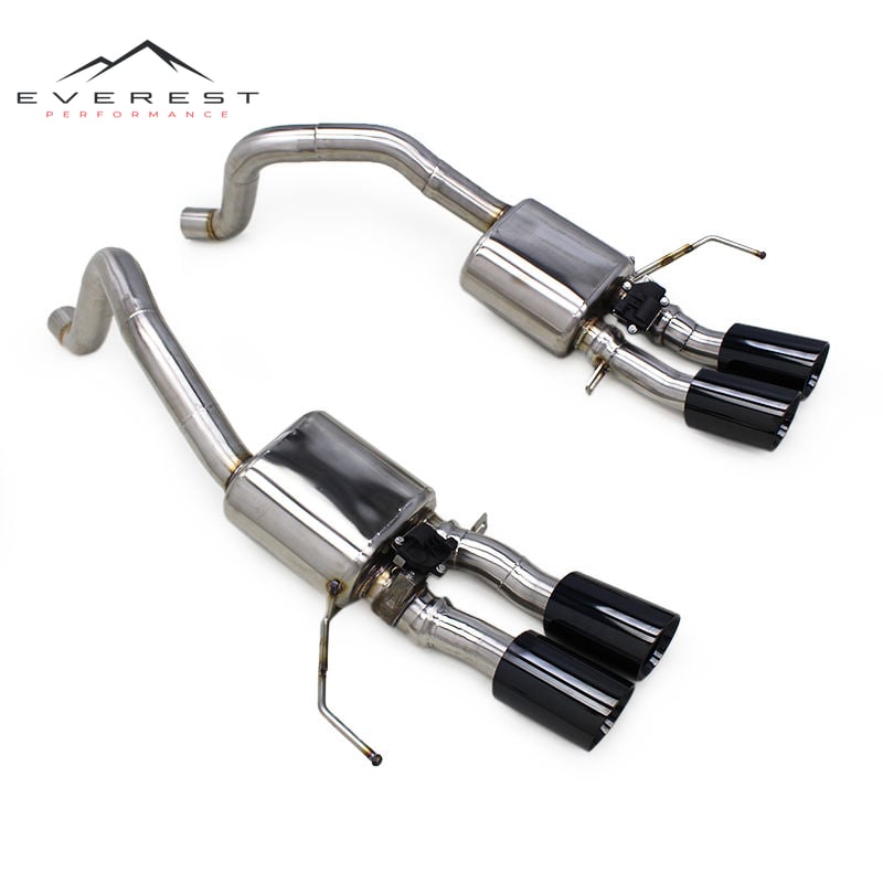 Catback for Chevrolet Corvette C7 6.2L 2014-2019 Car Exhaust Pipe Stainless Steel Muffler Electronic Valve Axle Back