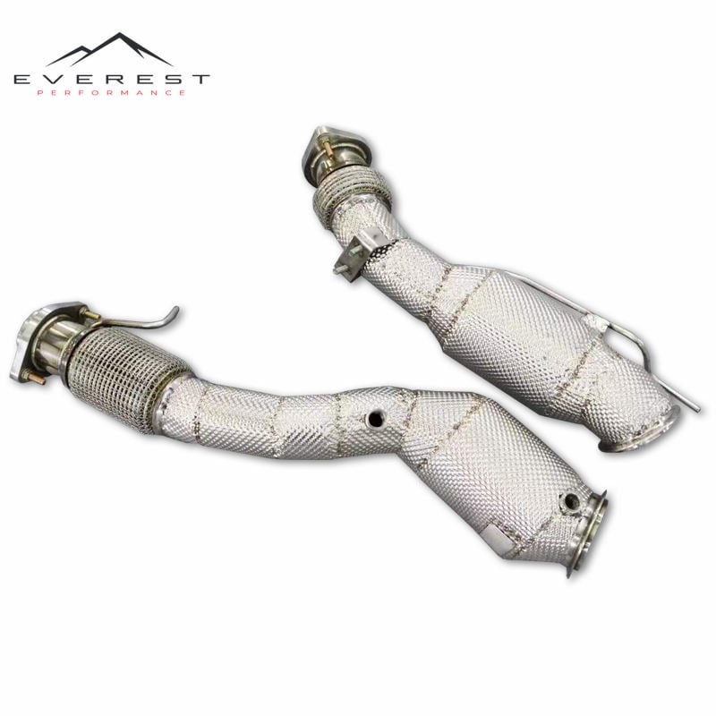 304 Stainless Steel Exhaust Pipes Catback Downpipe for BMW X3M F97 3.0T 2019-2022 Cars
