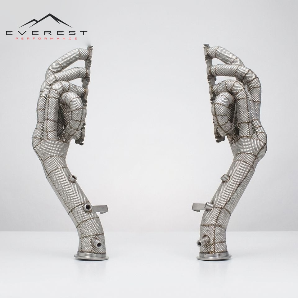 Exhaust Manifold for Lamborghini Huracan STO/EVO Spyder 5.2 2019-2020 Stainless Steel Turbo Manifold Exhaust System