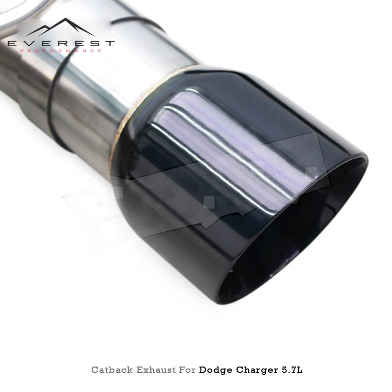 Auto Catback Exhaust Pipes for Dodge Charger/Challenger V8 5.7L 2009-2014 Valved Stainless Steel Exhaust Pipe