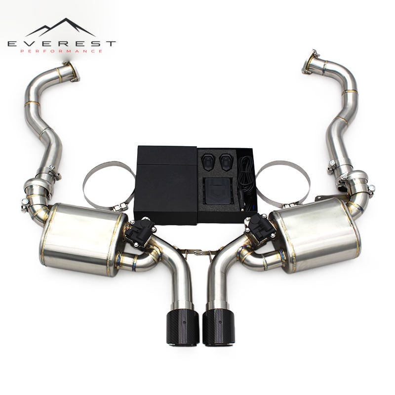 Stainless Steel Catback Exhaust Pipe for Porsche Boxster/Cayman 987/987.1/987.2 2.7/2.9/3.4 2006-2012 Upgrade Muffler System