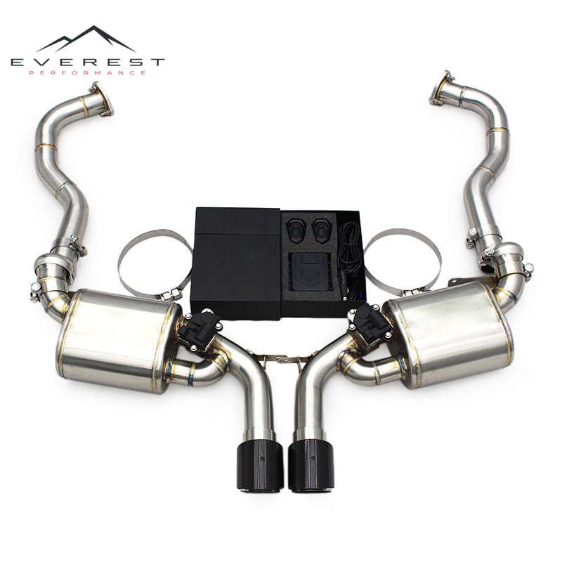 Stainless Steel Catback Exhaust Pipe for Porsche Boxster/Cayman 987/987.1/987.2 2.7/2.9/3.4 2006-2012 Upgrade Muffler System